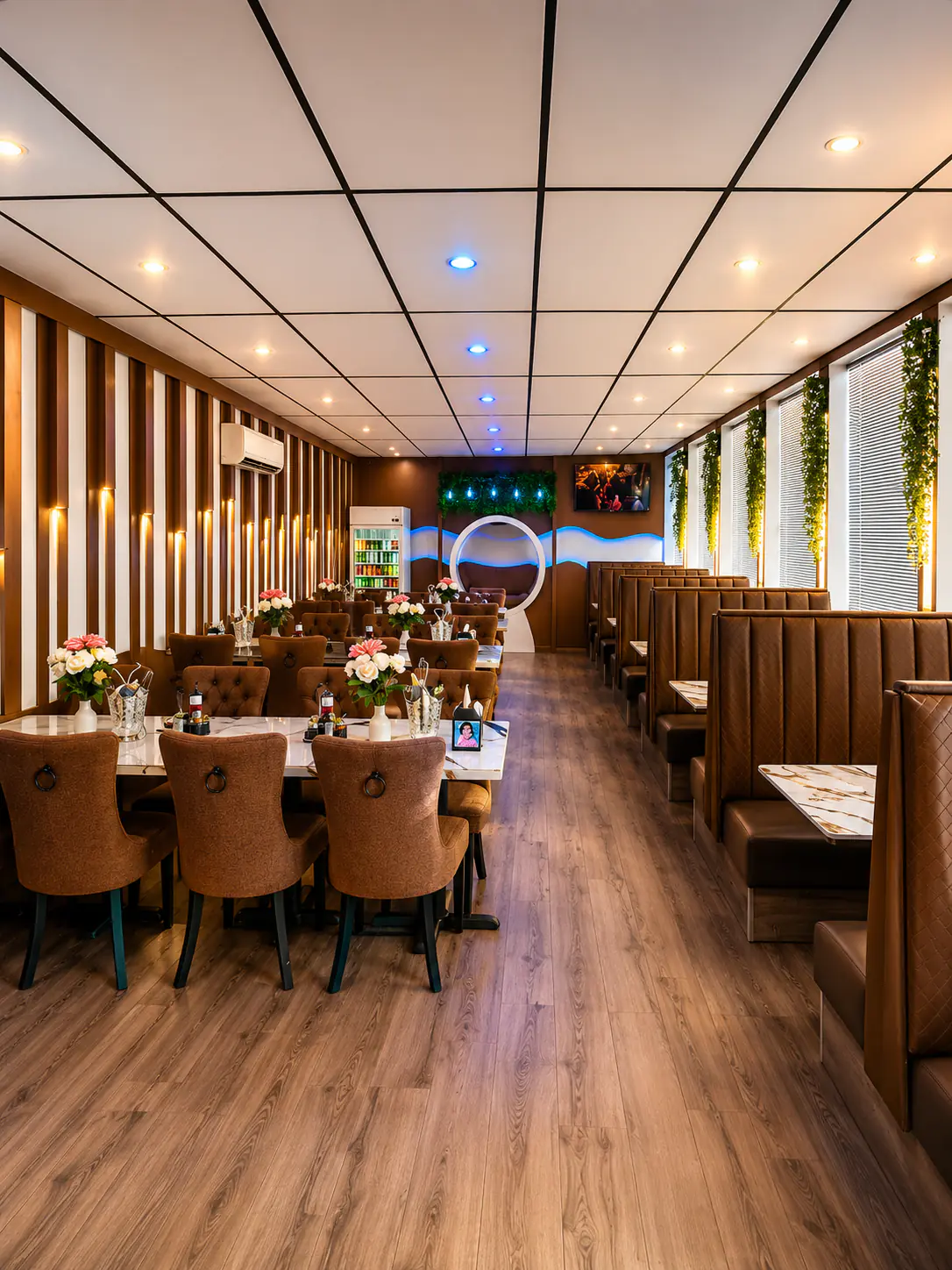Dining room at Afghan Restaurant & Market in Renton, Washington